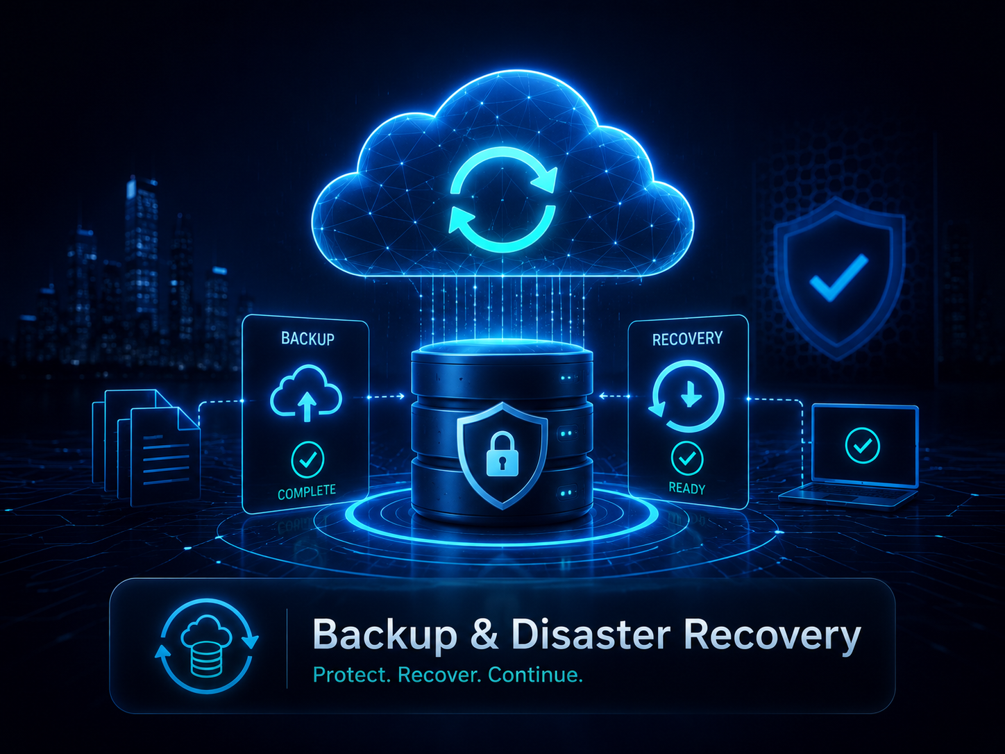 Backup and disaster recovery